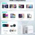40W USB C Charger Cube, 2-Pack Wall Plug Fast Charging Block, 4-Port PD+QC Power Adapter Multiport Brick Type C Box for iPhone 15/14/13/12/11/Pro Max/XS/XR/8/7, Tablets, Cellphones