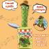 Yodeling Pickle, Talking Yodeling Toy Repeats What You Say, Singing Pickle Plush Toys - Rechargeable Twisted Mimicking Toy Singing Dance, Funny Prank Novelty Gag Gift for Adults & Kids