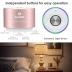 XLEADER A6 Mini Bluetooth Speaker, IPX7 Waterproof Shower Speaker with Lanyard, Small Speaker with Lights and Mic, Cute Pink Bluetooth Speaker for iPhone Laptop Bathroom Office, Gifts for Girls Women
