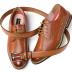 CHAOREN Mens Belts Leather - Brown Belt Men 1 1/8" Mens Dress Belt - Perfect Companion to Mens Shoes