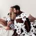 Cow Print Blanket Soft Fleece Flannel Cozy Cute Cow Blankets Warm Plush Lightweight Throw Blanket All-Season for Couch Sofa Bed Cow Blankets and Throws for Adults Kids Boys Teens Gifts 50"x60"