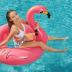 Inflatable Unicorn Flamingo Pool Floats - Jasonwell 2 Pack Pool Floaties Inflatables Rafts for Swimming Pool Tubes for Floating Lake Beach Floaty Swim Rings Pool Party Toys for Adults Kids