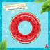 Jasonwell Inflatable Pool Floats Kids - 2 Pack Floaties Pool Tubes Swim Rings Fruit Water Floaty Watermelon Kiwi Inflatable Pool Toys Float for Swimming Pool Party Lake Beach Adults