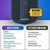 MIATONE Portable Bluetooth Speakers 36W Stereo Sound Bass Boost, Bluetooth 5.3 TWS Pairing (Blue)
