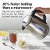 Hamilton Beach 1.7L 1500W Cordless Electric Kettle with Auto Shutoff and Boil-Dry Protection