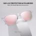 MEETSUN Polarized Sunglasses for Women Men Trendy Classic Retro Designer Style Fashion UV400 Protection
