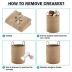 Jute Rope Laundry Hamper Basket by YOUDENOVA, 58L Tall Laundry Basket, Baby Nursery Hamper for Blanket Storage, Clothes Hamper for Laundry in Bedroom-Large-Jute