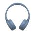 Sony WH-CH520 Wireless Headphones Bluetooth On-Ear Headset with Microphone, Blue