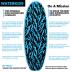 4'10 Kids Surfboard & Leash, Perfect for Learning How to Surf, Made for Kids, Soft Top Surfboard for Beginners with Foam Core, Use As Body Board, Easy to Catch Waves & Learn How to Surf
