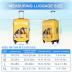 Custom Luggage Cover Personalized Suitcase Cover Add Your Name Photo Text Logo Double Sided Design Customized Elastic Protector Washable luggage cover protector for Travel Business S（for 18-21inch）