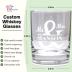 Personalized Whiskey Decanter Set – Engraved Glass Cups Drinking Glasses Set of 2 – Custom Whiskey Glasses Drinking Set – Whiskey Gifts for Men, Him, Wedding, Groomsman