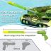 Inflatable Tank Pool Floats Kids - Jasonwell Toddler Pool Floaties Swimming Pool Tank with Water Cannon Gun Swim Floaty Rafts Lake Beach Party Pool Toys for Boys Girls