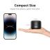 Bobtot Portable Bluetooth Speakers Wireless Speaker- Waterproof Speaker with Loud Stereo Sound,15 Hours Playtime, Rechargeable Battery, Built-in Microphone, Mini Speaker with Strap to Carry, Black