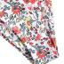 ZAFUL Women's Triangle Bikini Floral Ruffles Bow Tie Up Bikini Set Two Piece Swimsuit