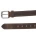 VATAN Men's Genuine Leather Casual Every Day Jeans Belts, Handmade Men Leather Belt with Gift Box (B-Bourbon Brown (Double Stitch), 36 (Waist 34))