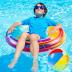 6Pcs Big Pool Floats Tubes-Parentswell Pool Floats, Inflatable Pool Float Swimming Rings, Pool Floaties Party Toys for Kids Adults Toddlers