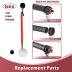 Golf Swing Trainer Aid - Durable Iron Golf Practice Swing Groover & Hitting Training Aid - Golf Accessories for Any Level with Replacement Ball Included & Height Adjustment