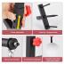 Golf Swing Trainer Aid - Durable Iron Golf Practice Swing Groover & Hitting Training Aid - Golf Accessories for Any Level with Replacement Ball Included & Height Adjustment