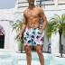 SUNDAY ROSE Mens Swim Trunks Quick Dry 5 inch Inseam Beach Shorts with Mesh Lining Bathing Suits for Men