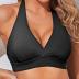 Tempt Me Women Halter Bikini Top Push Up Swimsuit Top Only