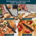 Home Hero Kitchen Knife Set with Sharpener - High Carbon Stainless Steel Knife Block Set with Ergonomic Handles (20 Pcs - Black)