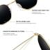 Polarized Sunglasses for Womens Men Trendy Square Hexagonal Flat Mirrored Sun Glasses UV Protection