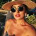 Polarized Sunglasses for Womens Men Trendy Square Hexagonal Flat Mirrored Sun Glasses UV Protection