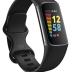 Fitbit Charge 5 Advanced Fitness Tracker with GPS, Heart Rate, Sleep & Health Tracker - Power Bundle with Adapter (Graphite Stainless Steel)