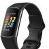 Fitbit Charge 5 Advanced Fitness Tracker with GPS, Heart Rate, Sleep & Health Tracker - Power Bundle with Adapter (Graphite Stainless Steel)