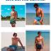 maamgic Mens Swim Trunks with Compression Liner Short Stretch Mens Bathing Suit Quick Dry Mens Swimming Trunks Swimsuit
