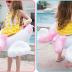 New Baby Swimming Pool Floats for Toddler Kids 0-8 Years Under 44lb, Inflatable Swim Ring Water Raft with Seat for Summer Beach Outdoor Children Infant Bath Toys