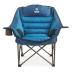 Guide Gear Oversized Extra Large Padded Camping Chair, Portable, Folding, Large Camp Lounge Chairs for Outdoor, Adults, Men and Women, Heavy-Duty 400 Pound Capacity, with Cup Holder Green
