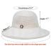Women-Mesh Summer Sun-Hats, Wide Brim Packable Outdoor UV-Protection Beach Fishing Cap
