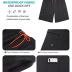 SILKWORLD Men's Swim Trunks with Compression Liner Quick Dry Bathing Suits 9 Inch Swimming Shorts with Cargo Pockets