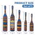 Pakkawood Spurtle Set, Gudamaye 5 Pcs Wooden Spurtle Set, Wooden Spoons for Cooking, Wooden Utensils for Cooking, Spurtles Kitchen Tools As Seen On Tv, Camping Cookware, Halloween Decorations