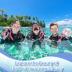 Snorkeling Gear for Adults Kids, Dry Snorkeling Set, Panoramic Anti-Leak and Anti-Fog Tempered Glass Lens, Adjustable Strap Snorkel Set with Mesh Bag Ear Plug for Snorkeling Scuba Diving Travel