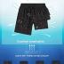 SILKWORLD 5'' 7'' 9'' Inch Mens Swimming Trunks with Compression Liner Quick-Dry Bathing Suit with Zipper Side Pockets