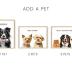 HAUS AND HUES Create Your Own Customized Poster of Pet Portrait or Landscape - Custom Posters Upload Images of Cat & Dog Art, Customized Dog Pictures Wall Decor, Dog Wall Decor Custom Photo Prints