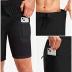 Pinkbomb Men's Swim Trunks with Compression Liner 9 Inch Quick Dry Swimsuit Swimming Swim Board Shorts for Men with Pockets