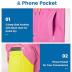 maamgic 5inch Mens Swimming Trunks with Compression Liner 2-in-1 Swim Trunks Stretch Quick Dry Swim Shorts Zipper Pockets