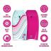 Barbie™ Signature 36in Bodyboard by Wavestorm | Graphic top Deck with high Density Slick Bottom | for Kids and Adults |Foam Construction with Accessories |,Light Blue
