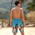 Arcweg Mens Swim Trunks with Compression Liner 2 in 1 9" Swimming Trunks Quick Dry Men's Swimwear for Surfing Summer Beach