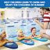 3 Pcs Kids Swimming Kickboard Learn Swimming Kickboard Fun Training Aid Float Exercise Whale Dolphin Shark Summer Swim Board Party Favor Pool Toys for Adults Children