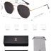 SOJOS Square Polarized Sunglasses for Women Men Small Hexagonal Polygon Mirrored Lens SJ1072
