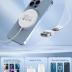 Magnetic Wireless Charger 15w Apple Mag-Safe Charger for iPhone 16 Pro Max/16 Pro/16/16 Plus/15/14/13/12 Series AirPods 3/2/Pro/Pro 2 LED Magnet Charging Pad Mag Safe Charger with Dual Charging Ports