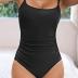 Eomenie Women's One Piece Swimsuits Tummy Control Ruched Bathing Suit 1 Piece Swimwear