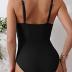 Eomenie Women's One Piece Swimsuits Tummy Control Ruched Bathing Suit 1 Piece Swimwear