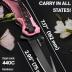 GOOD WORKER 2.95” Serrated Blade Pink Knife - Pocket Knife for Women - Self Defense Knife - Pink Knives - Cute Womens Girl Knife - Womens Folding Knife - Pink Pocket Knife - Mothers Day Gift - 6680 P