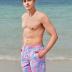SURF CUZ Mens Swim Trunks with Compression Liner Quick Dry Swim Shorts 7" Swimming Trunks Stretch Zipper Pockets