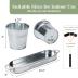 PERFNIQUE Indoor Herb Garden, Herb Garden Planter for Indoor/Outdoor, Farmhouse Plant Pots, Windowsill Herb Garden with Tray(Planter only) Window Pots